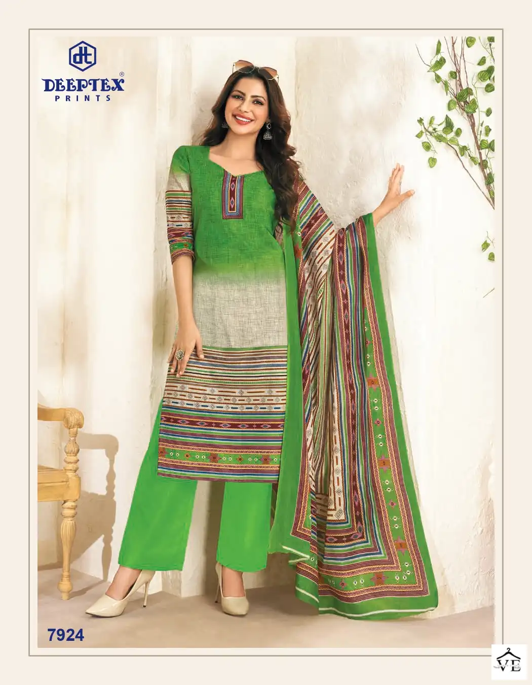Deeptex Miss India Vol 79 Cotton Wholesale Salwar Suit Catalog - Image 24