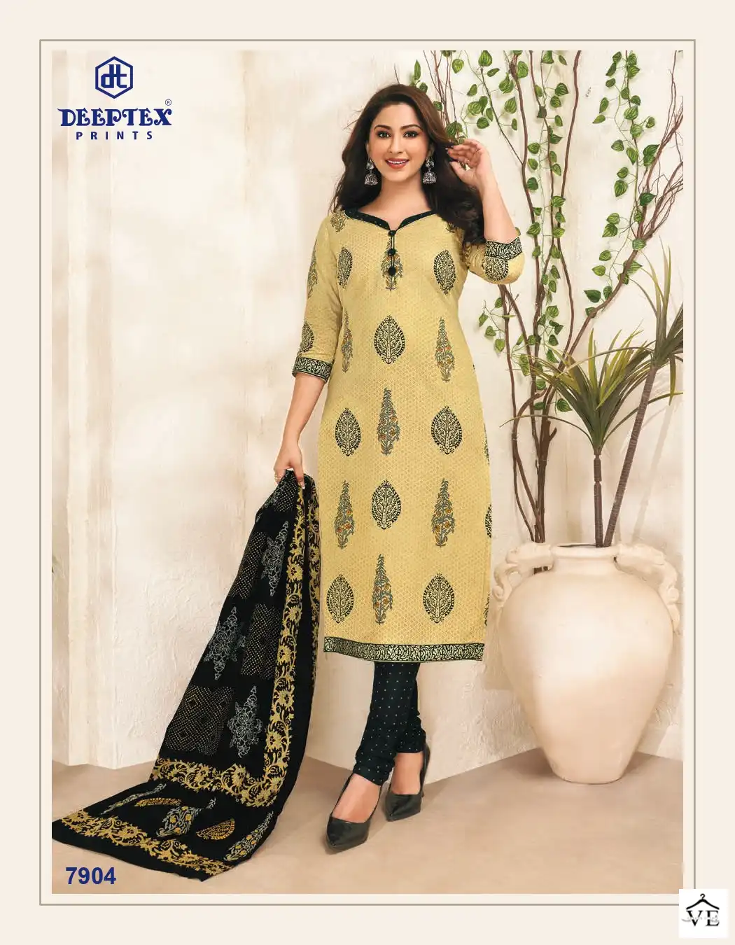 Deeptex Miss India Vol 79 Cotton Wholesale Salwar Suit Catalog - Image 5