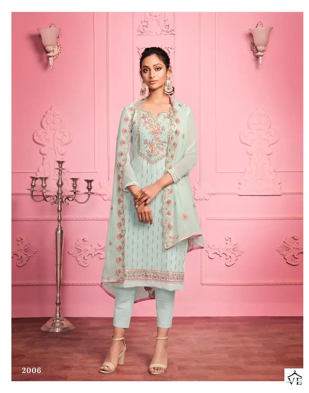 Alizeh Murad Vol 1 Georgette Wholesale Designer Salwar Suit Catalog — Wholesale Salwar Suits, Alizeh wholesale from Surat - Gallery Image 3
