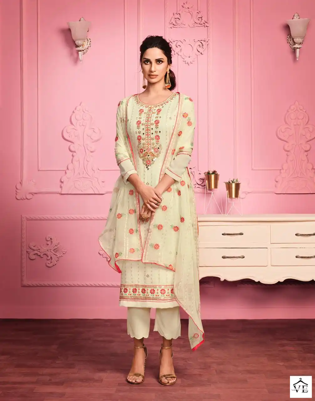 Alizeh Murad Vol 1 Georgette Wholesale Designer Salwar Suit Catalog — Wholesale Salwar Suits, Alizeh wholesale from Surat - Gallery Image 8