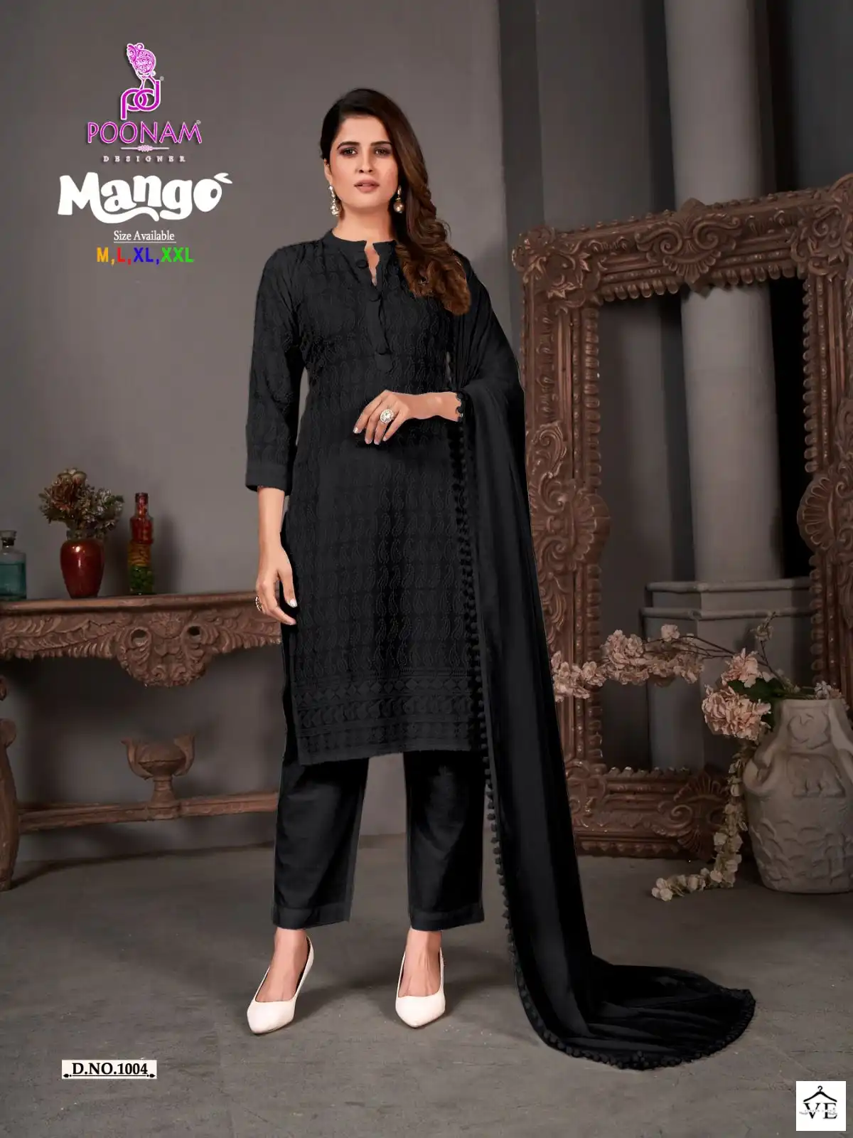 Poonam Designer Mango Pure Rayon Wholesale Readymade Salwar Suit Catalog — Wholesale Salwar Suits, MPA wholesale from Surat - Gallery Image 6