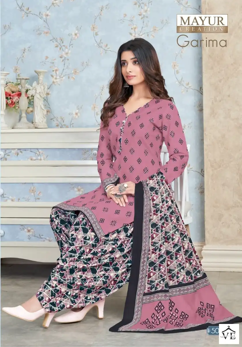 Mayur Garima Vol 5 Cotton Wholesale Salwar Suit Catalogc — Wholesale Salwar Suits, Mayur Dress wholesale from Surat - Gallery Image 9
