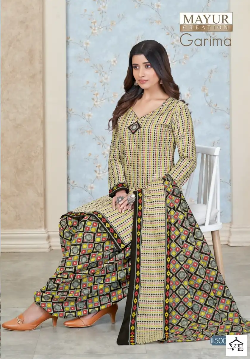 Mayur Garima Vol 5 Cotton Wholesale Salwar Suit Catalogc — Wholesale Salwar Suits, Mayur Dress wholesale from Surat - Gallery Image 3