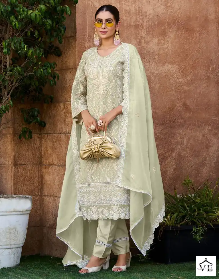 Vardan Ethnic Messi 2 Heavy Orgenga Wholesale Readymade Salwar Suit Catalog — Wholesale Salwar Suits, MPA wholesale from Surat — view 1