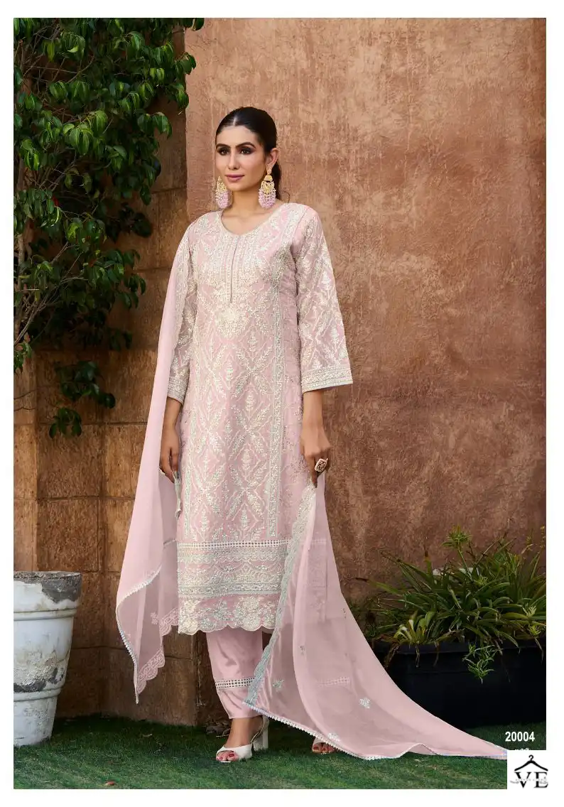 Vardan Ethnic Messi 2 Heavy Orgenga Wholesale Readymade Salwar Suit Catalog — Wholesale Salwar Suits, MPA wholesale from Surat - Gallery Image 4