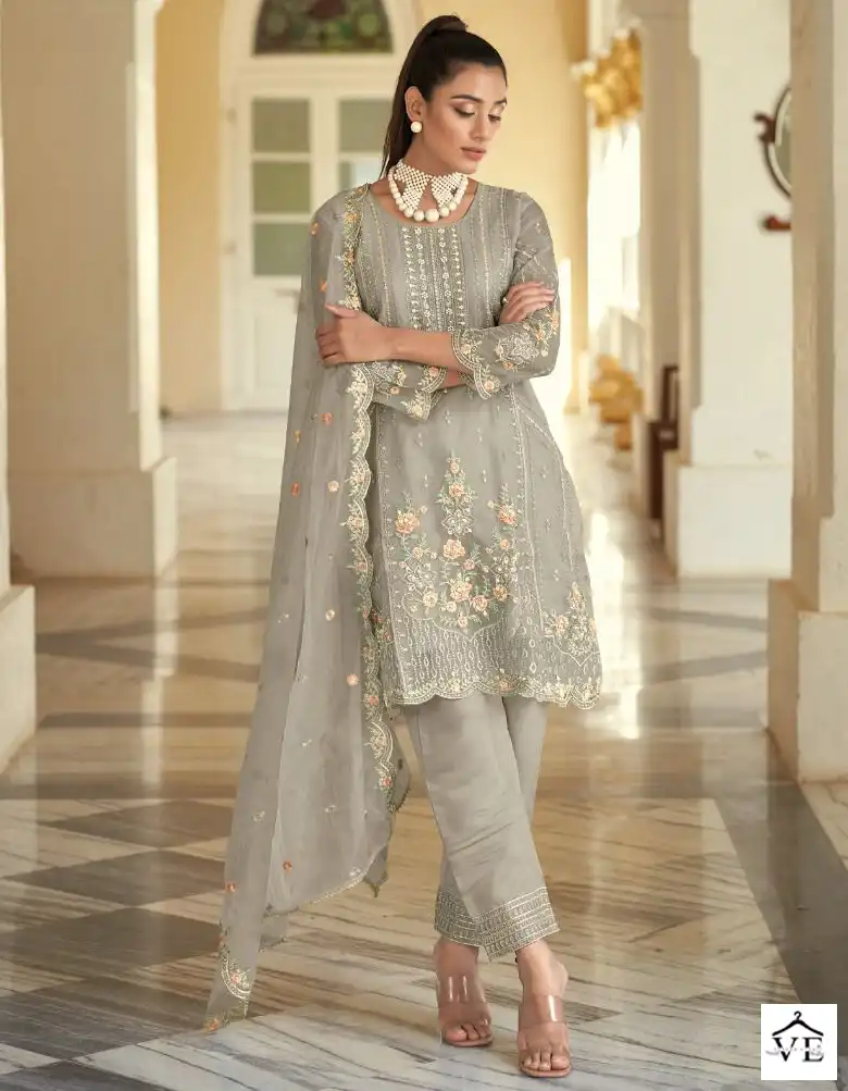 Your Choice Messi 6 Heavy Orgenga Wholesale Readymade Salwar Suit Catalog — Wholesale Salwar Suits, MPA wholesale from Surat — view 1