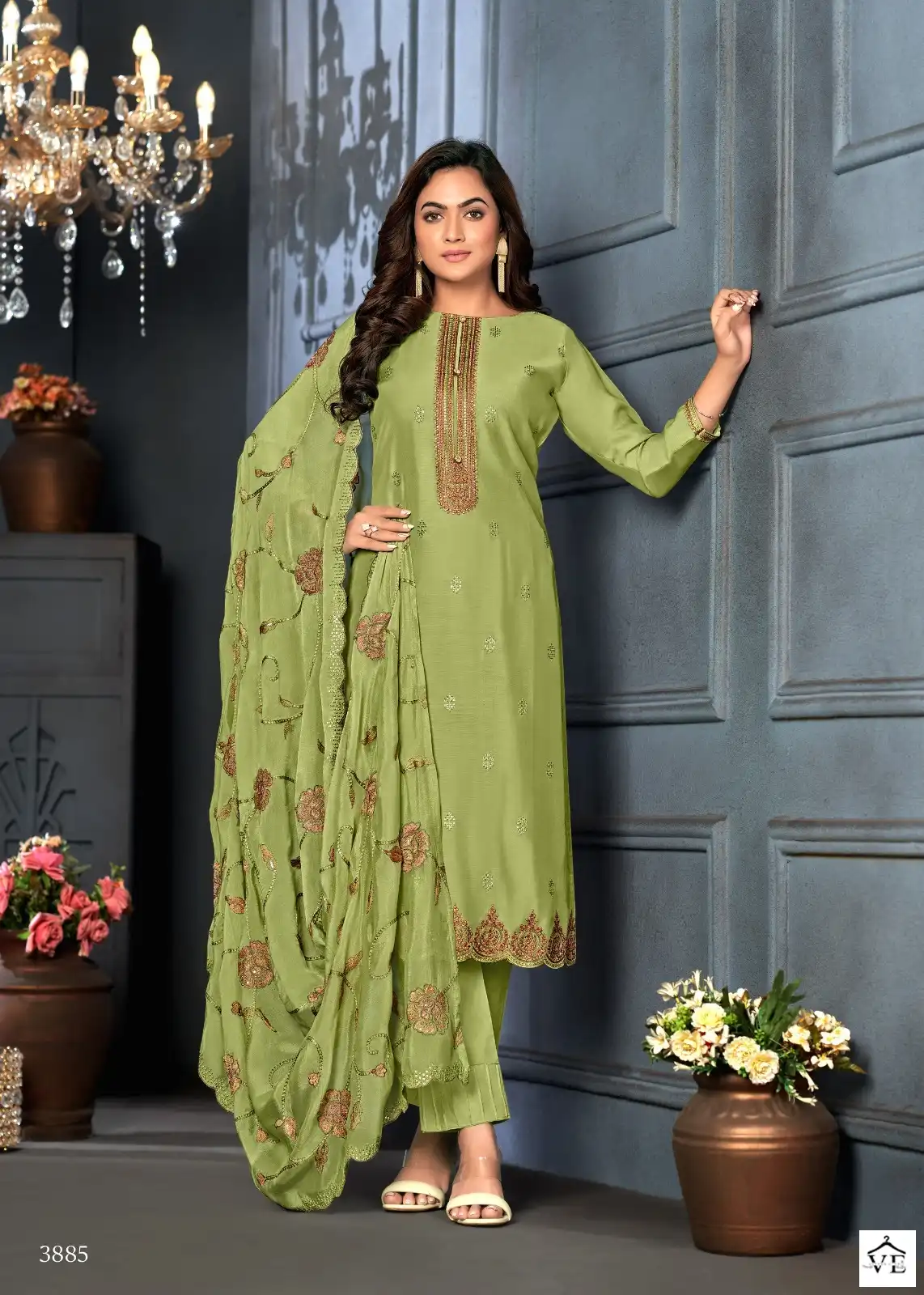 Bela Nawaazish Vol 2 Cotton Silk Wholesale Designer Salwar Suit Catalog — Wholesale Salwar Suits, MPA wholesale from Surat - Gallery Image 7