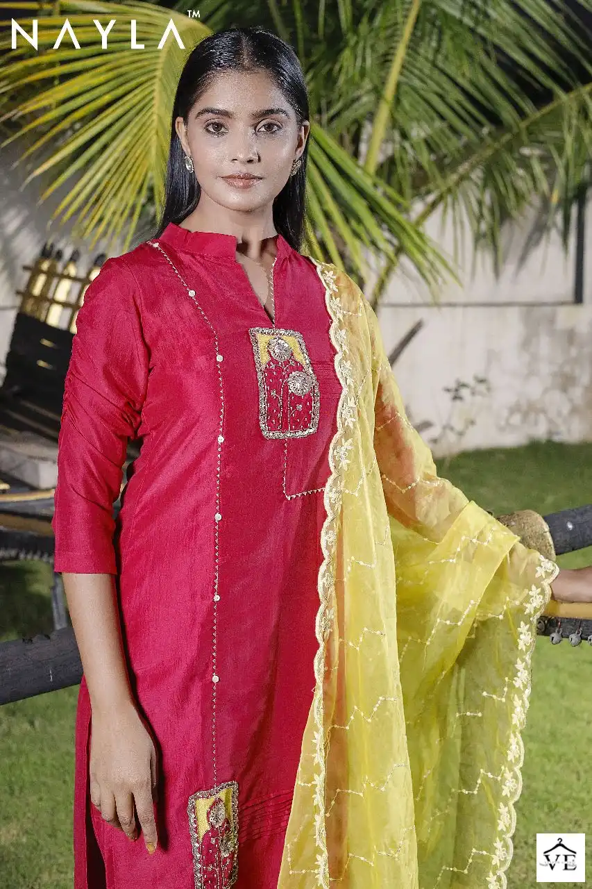 Varda Ethnic Nayla 0010 Khatli Wholesale Designer Salwar Suit Catalog — Wholesale Salwar Suits, MPA wholesale from Surat - Gallery Image 2