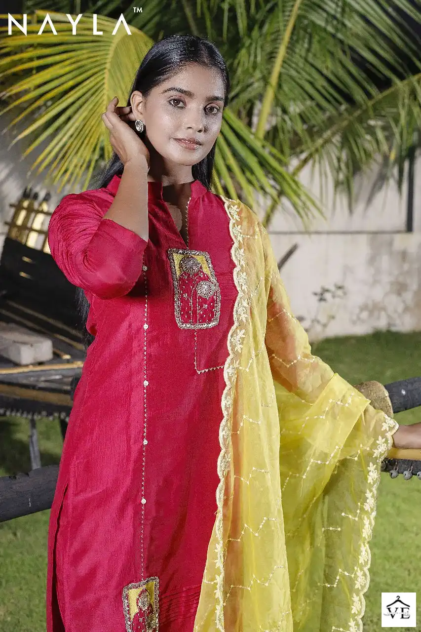 Varda Ethnic Nayla 0010 Khatli Wholesale Designer Salwar Suit Catalog — Wholesale Salwar Suits, MPA wholesale from Surat — view 4