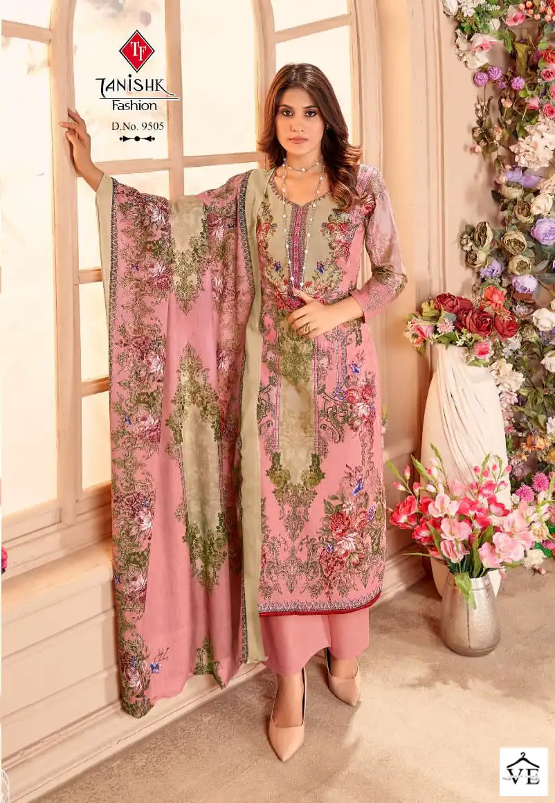 Tanishk Fashion Nayra Pure Cameric Cotton Wholesale Pakistani Salwar Suit Catalog — Wholesale Salwar Suits, MPA wholesale from Surat - Gallery Image 7