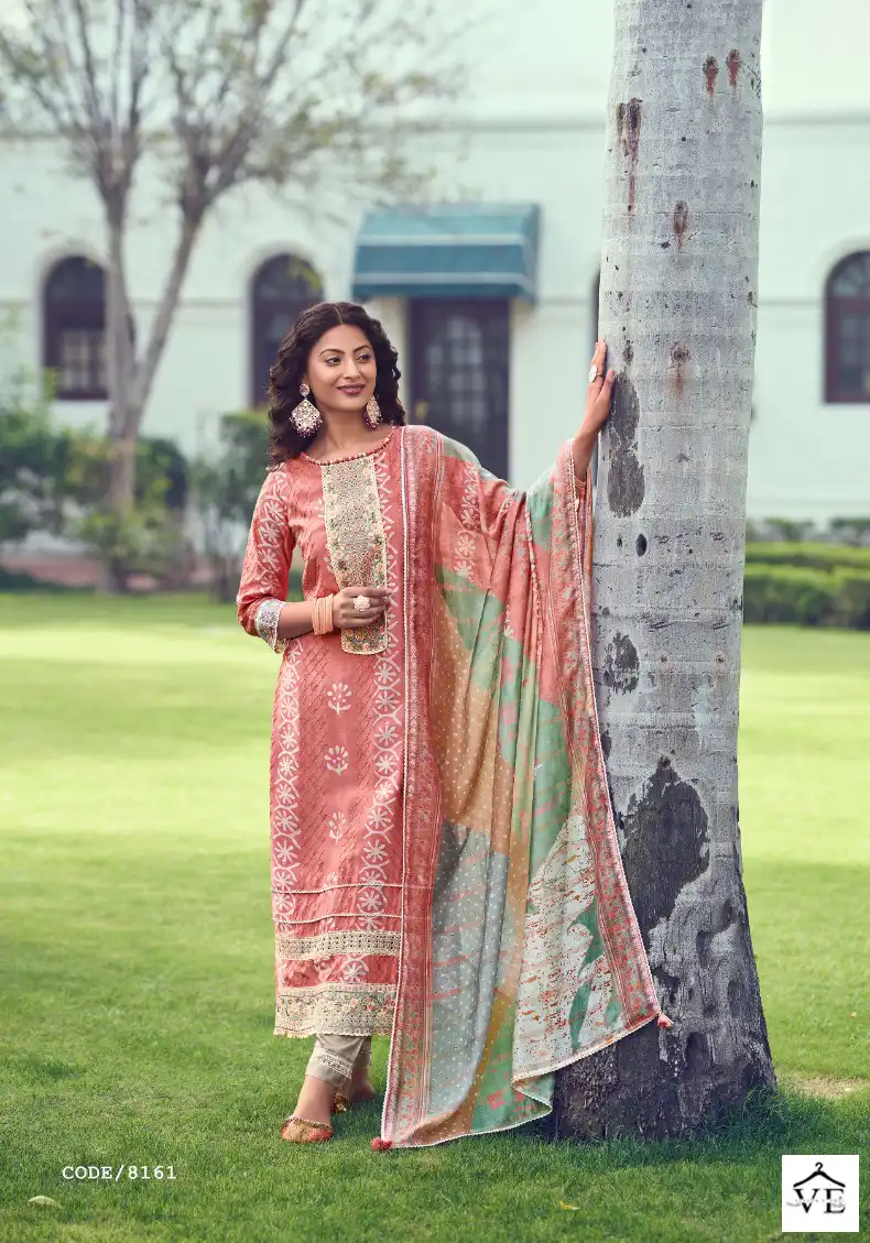 Jayvijay New&Now Vol10 Pure Moga Silk Wholesale Designer Salwar Suit Catalog — Wholesale Salwar Suits, MPA wholesale from Surat - Gallery Image 2