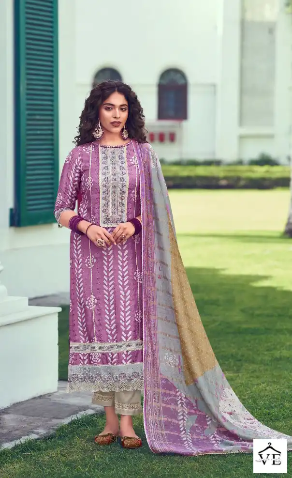 Jayvijay New&Now Vol10 Pure Moga Silk Wholesale Designer Salwar Suit Catalog — Wholesale Salwar Suits, MPA wholesale from Surat - Gallery Image 8