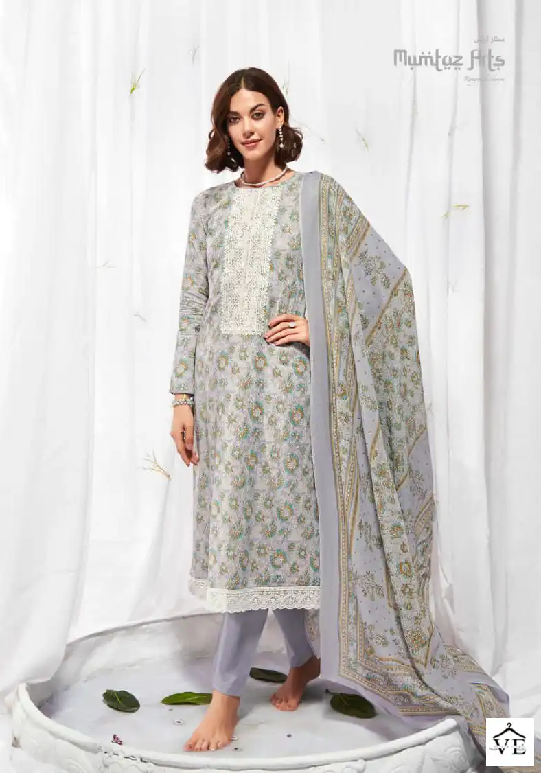 Mumtaz Arts Nikhar Lawn Cotton Wholesale Designer Salwar Suit Catalog — Wholesale Salwar Suits, MPA wholesale from Surat - Gallery Image 2