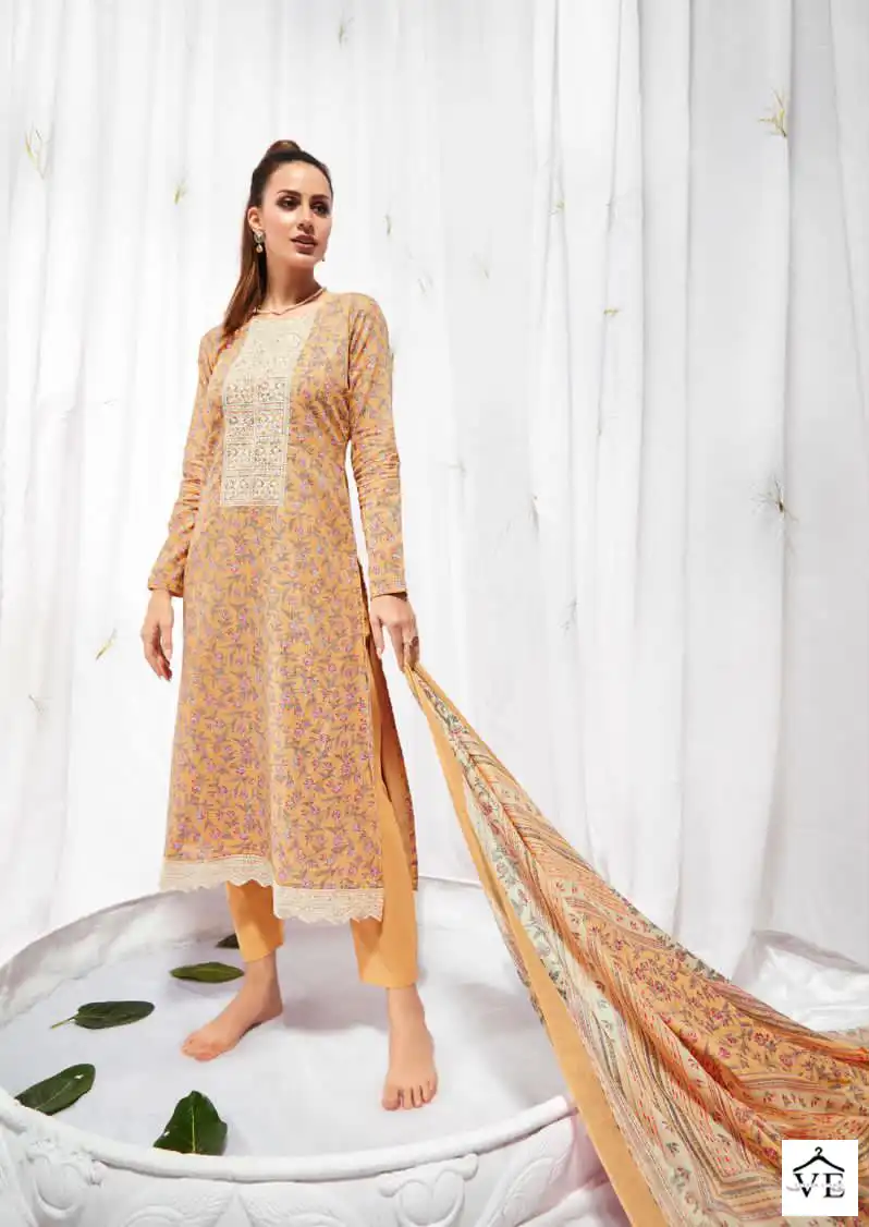 Mumtaz Arts Nikhar Lawn Cotton Wholesale Designer Salwar Suit Catalog — Wholesale Salwar Suits, MPA wholesale from Surat - Gallery Image 7