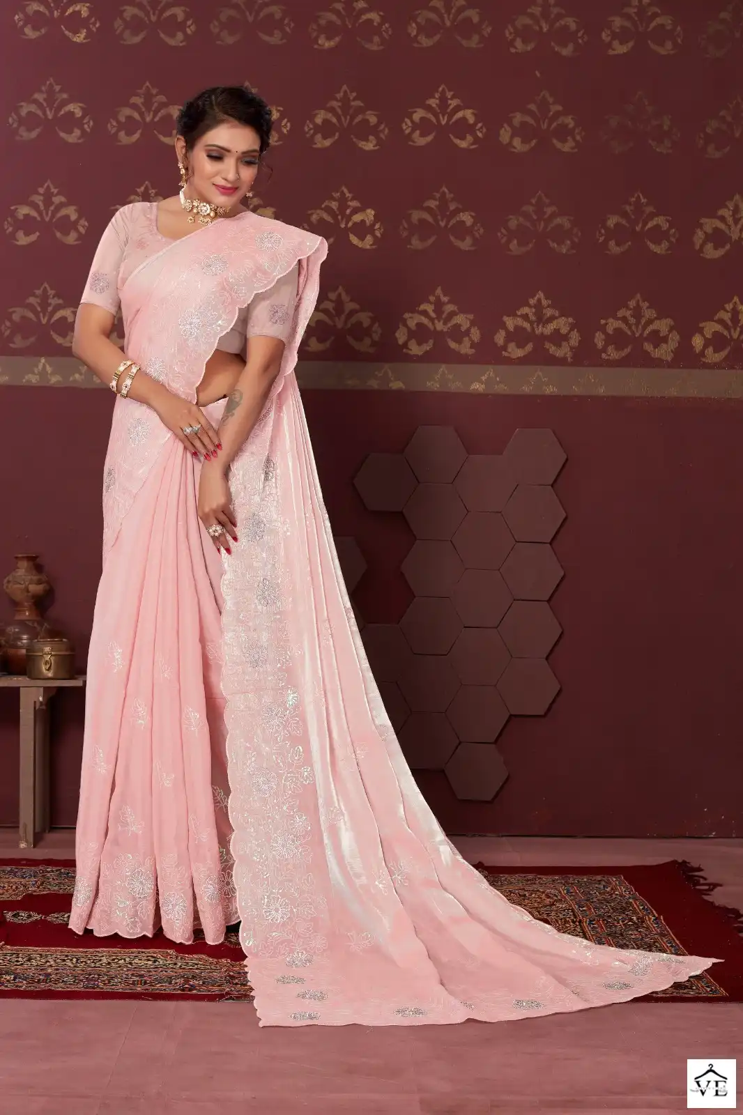 Mahotsav Nimaya Chand Vol 02 Organza Satin Silk Wholesale Designer Sarees Catalog — Wholesale Sarees, MPA wholesale from Surat - Gallery Image 11