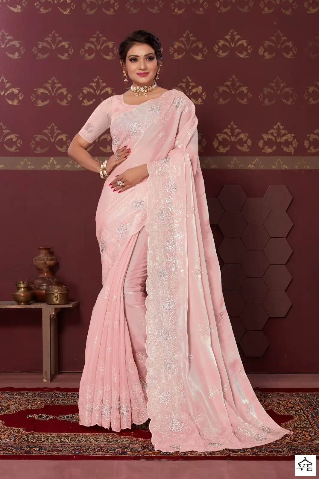 Mahotsav Nimaya Chand Vol 02 Organza Satin Silk Wholesale Designer Sarees Catalog — Wholesale Sarees, MPA wholesale from Surat - Gallery Image 13