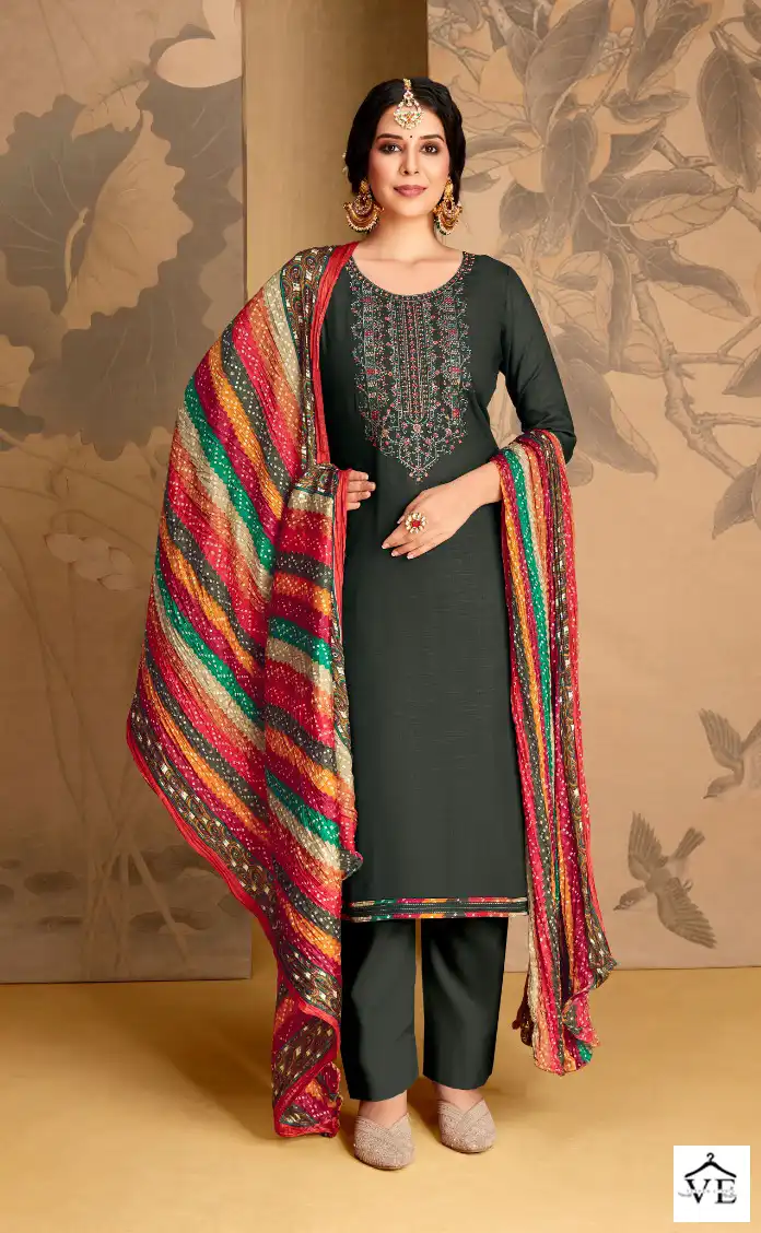 Levisha Nivisha Vol 4 Rayon Wholesale Salwar Suit Catalog — Wholesale Salwar Suits, Levisha wholesale from Surat - Gallery Image 2