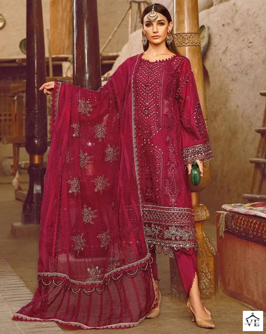 Vardan Ethnic Nj 16 Cotton Wholesale Pakistani Salwar Suit Catalog — Wholesale Salwar Suits, MPA wholesale from Surat — view 1