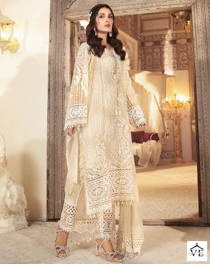 Vardan Ethnic NJ 18 Faux Georgette Wholesale Pakistani Salwar Suit — Wholesale Salwar Suits, MPA wholesale from Surat — view 1