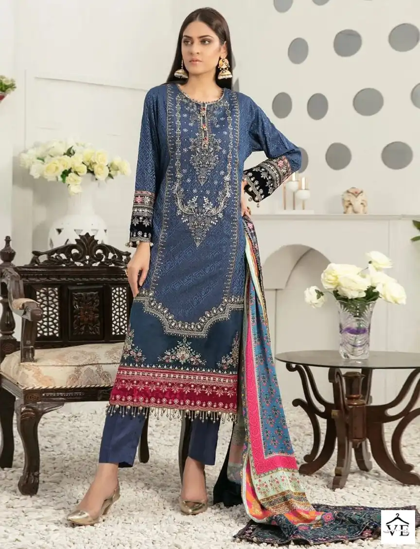 Noor Jahan Nj 19 Heavy Faux Georgette Wholesale Pakistani Salwar Suit Catalog — Wholesale Salwar Suits, MPA wholesale from Surat — view 1