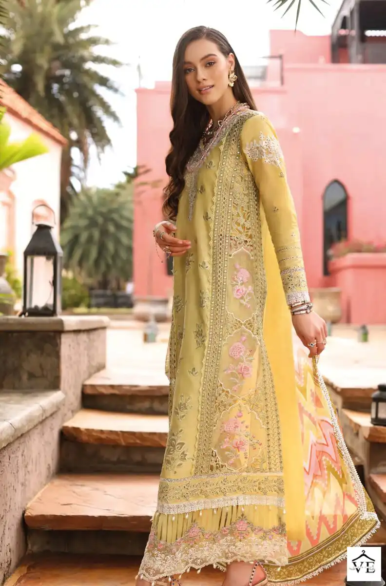 Deepsy Suits Noor Chikankari Lawn 23 Pure Cambric Cotton Wholesale Pakistani Salwar Suit Catalog — Wholesale Salwar Suits, MPA wholesale from Surat - Gallery Image 4