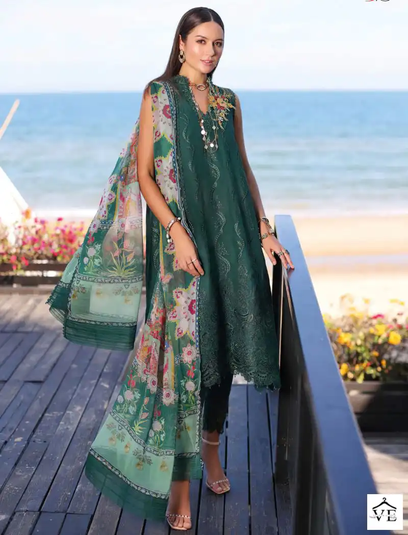 Deepsy Suits Noor Chikankari Lawn 23 Pure Cambric Cotton Wholesale Pakistani Salwar Suit Catalog — Wholesale Salwar Suits, MPA wholesale from Surat — view 1