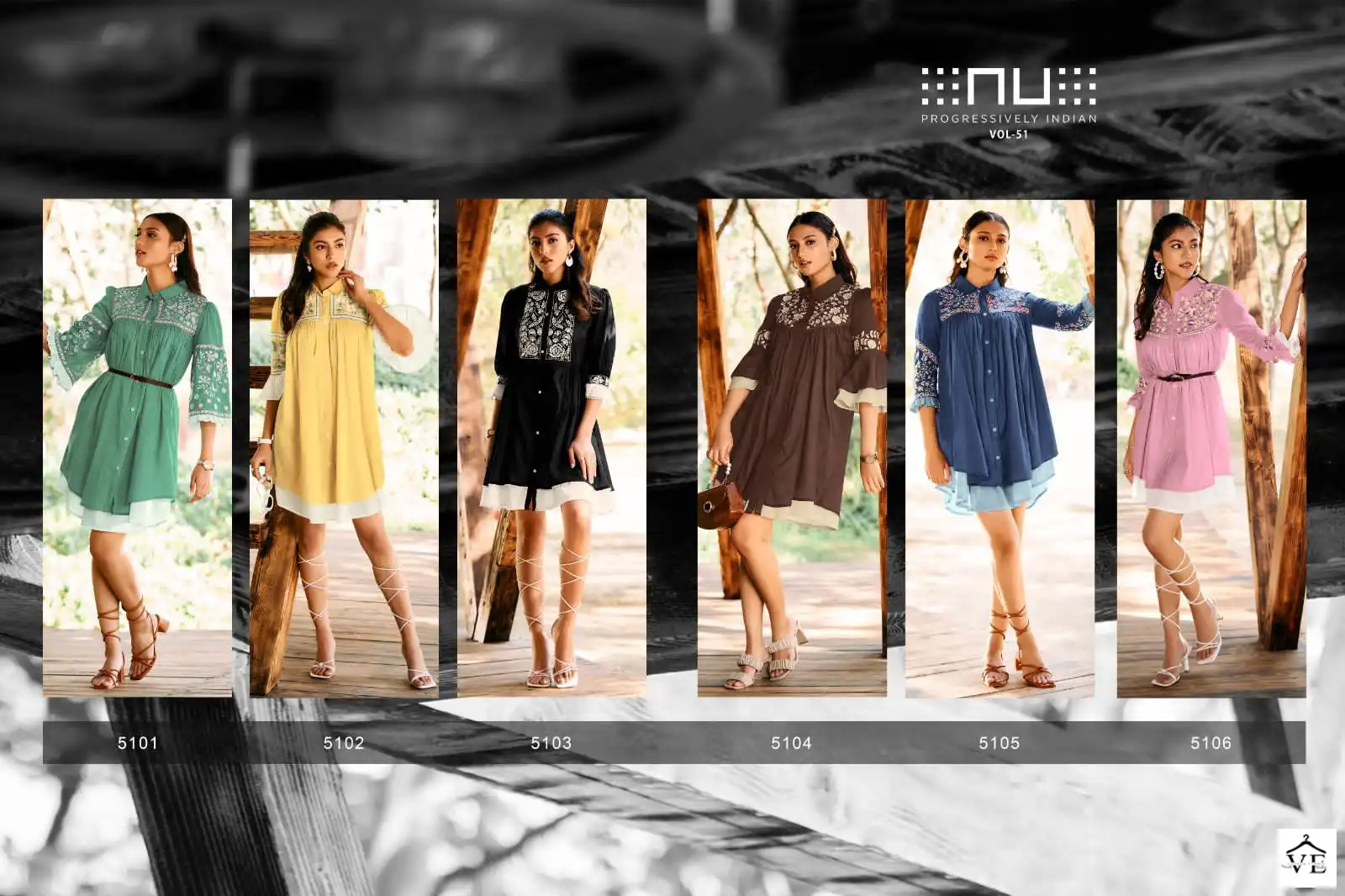 Vardan Ethnic Nu Vol 51 Pure Cotton Wholesale Kurtis Catalog — Wholesale Kurtis, MPA wholesale from Surat — view 7