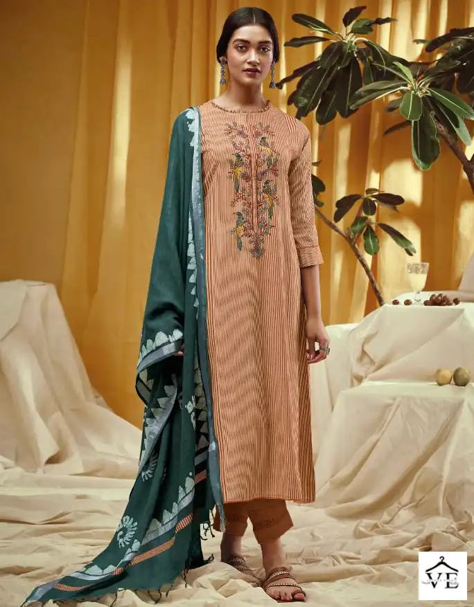 Jayvijay Numaish Pure South Cotton Lining Wholesale Designer Salwar Suit Catalog — Wholesale Salwar Suits, MPA wholesale from Surat — view 1