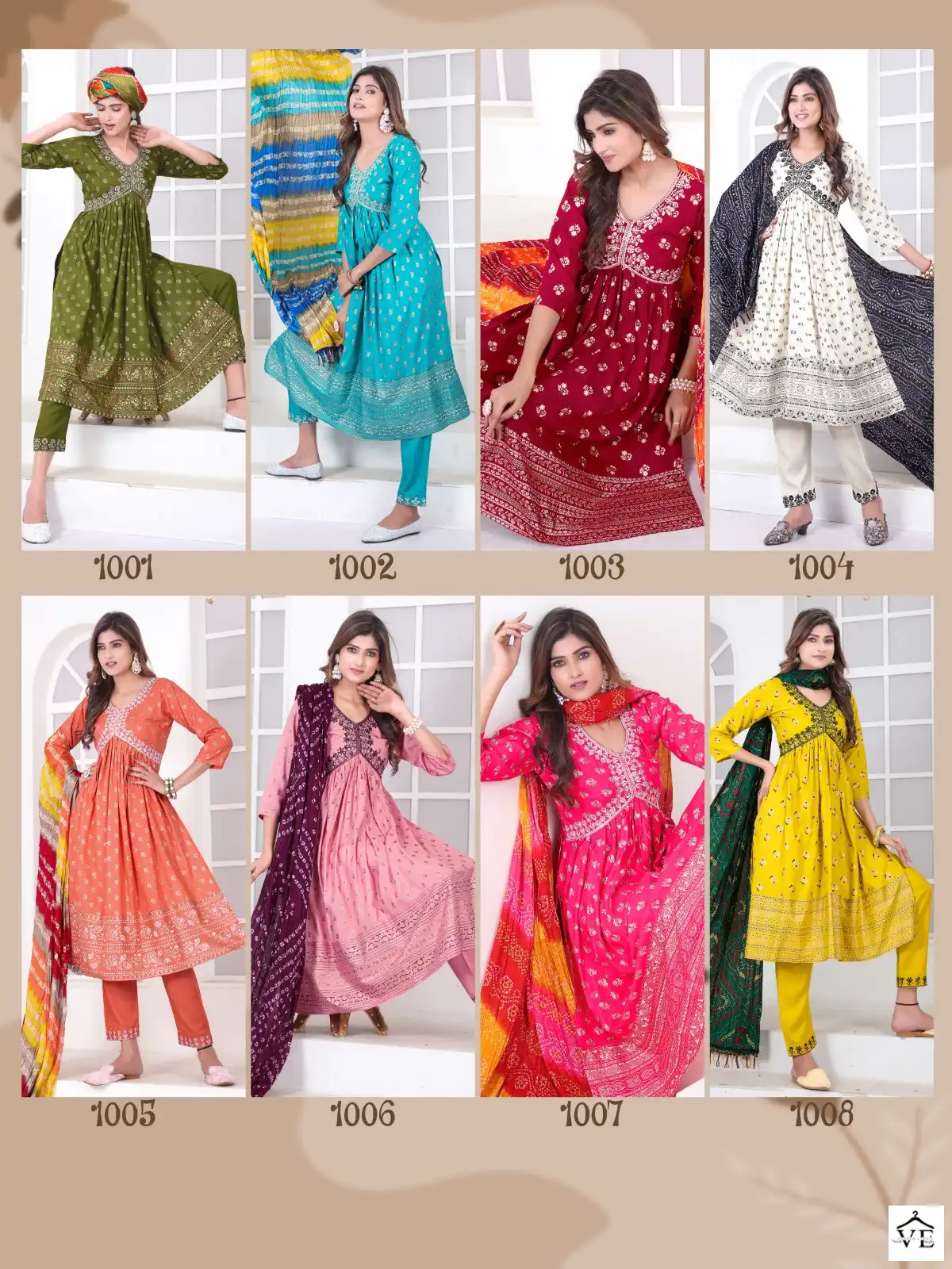 Natkhat Aaliya Rayon Wholesale Readymade Suit Catalog — Wholesale Salwar Suits, MPA wholesale from Surat - Gallery Image 9