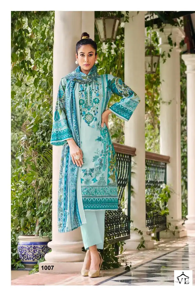 Vardan Ethnic Nayra Volume 1 Super Cotton Print Wholesale Pakistani Salwar Suit Catalog — Wholesale Salwar Suits, MPA wholesale from Surat - Gallery Image 2