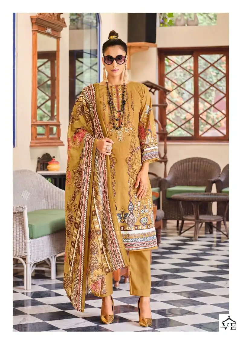 Vardan Ethnic Nayra Volume 1 Super Cotton Print Wholesale Pakistani Salwar Suit Catalog — Wholesale Salwar Suits, MPA wholesale from Surat - Gallery Image 5