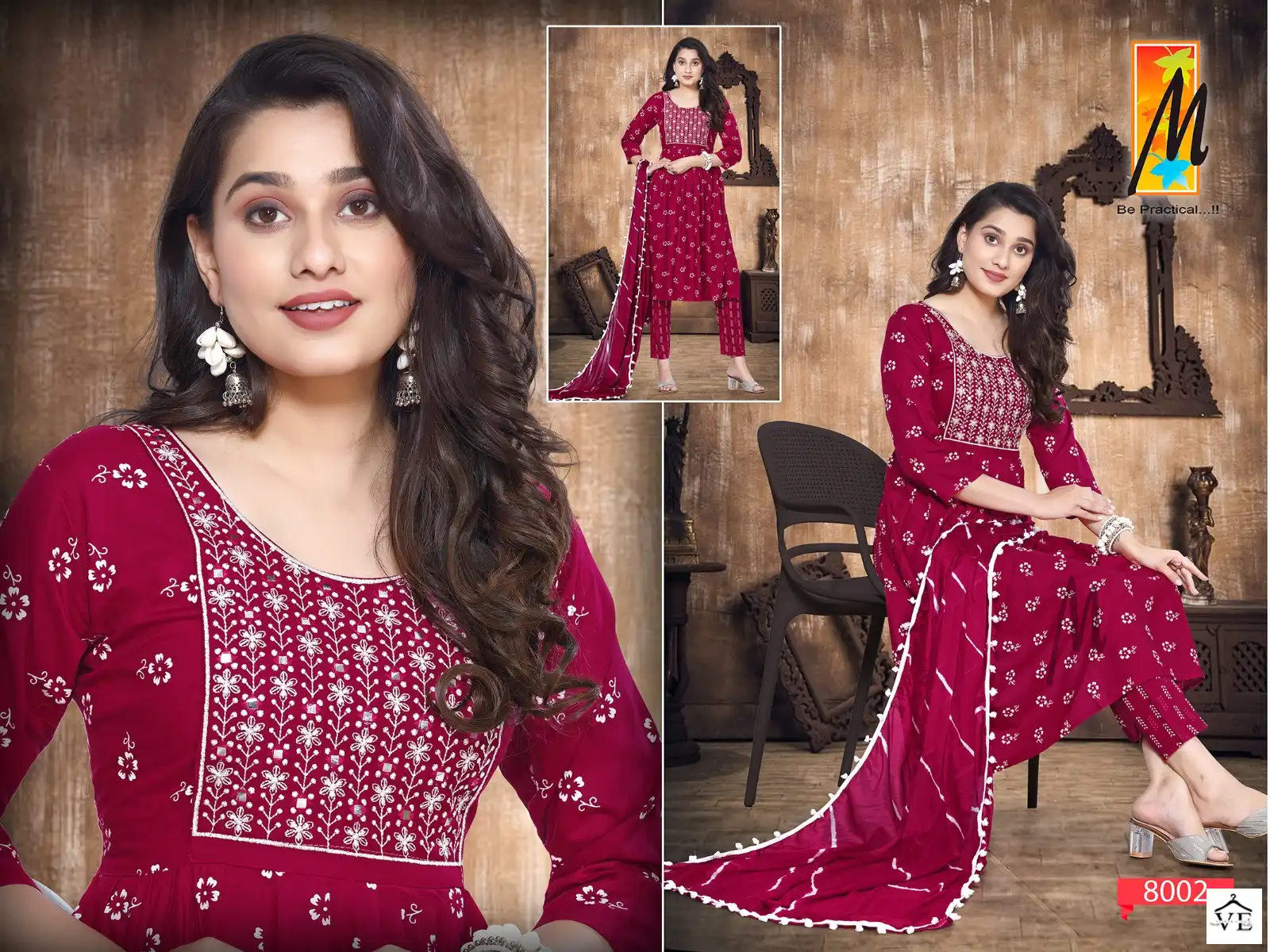 Master Nazakat Heavy Printed Rayon Wholesale Readymade Salwar Suit Catalog — Wholesale Salwar Suits, MPA wholesale from Surat - Gallery Image 2