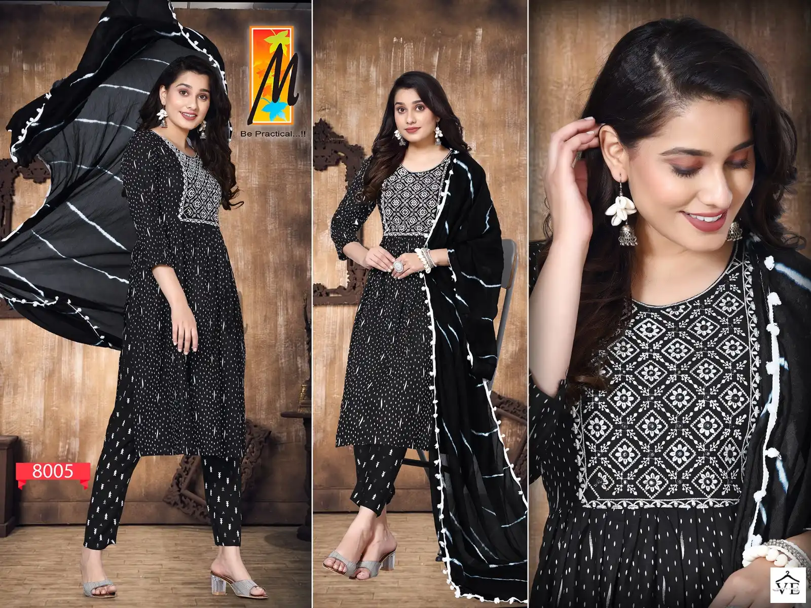 Master Nazakat Heavy Printed Rayon Wholesale Readymade Salwar Suit Catalog — Wholesale Salwar Suits, MPA wholesale from Surat - Gallery Image 7
