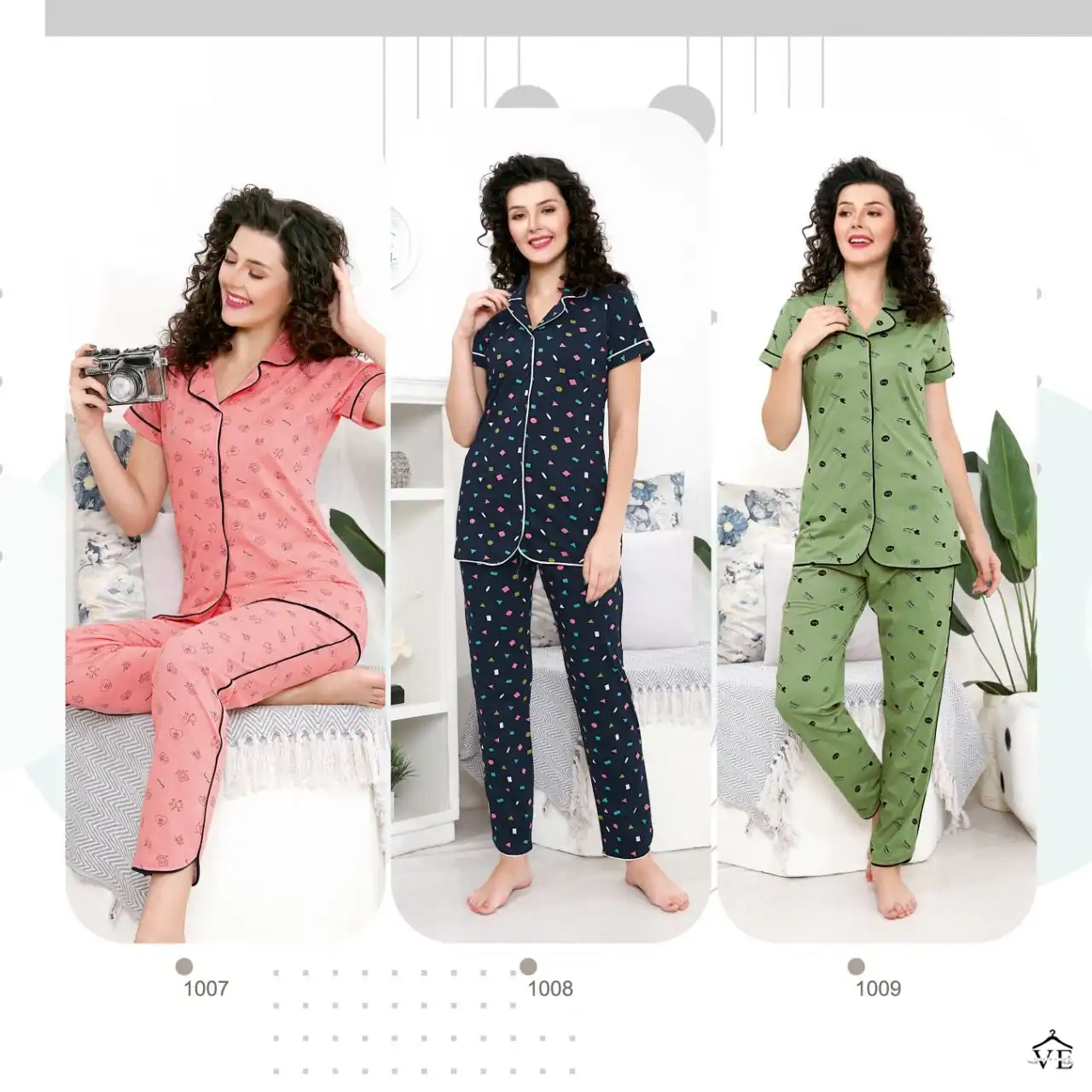 Wooglee Night Out Vol 2 170 Gsm Hosiery Cotton Wholesale Night Suit Catalog — Wholesale Kurtis, MPA wholesale from Surat — view 13