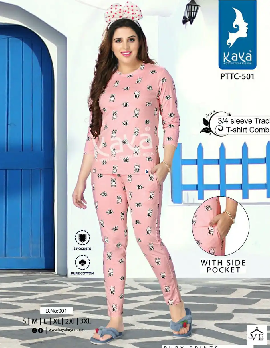 Vardan Ethnic Pocket Cotton Wholesale Night Suit Catalog — Wholesale, MPA wholesale from Surat — view 1