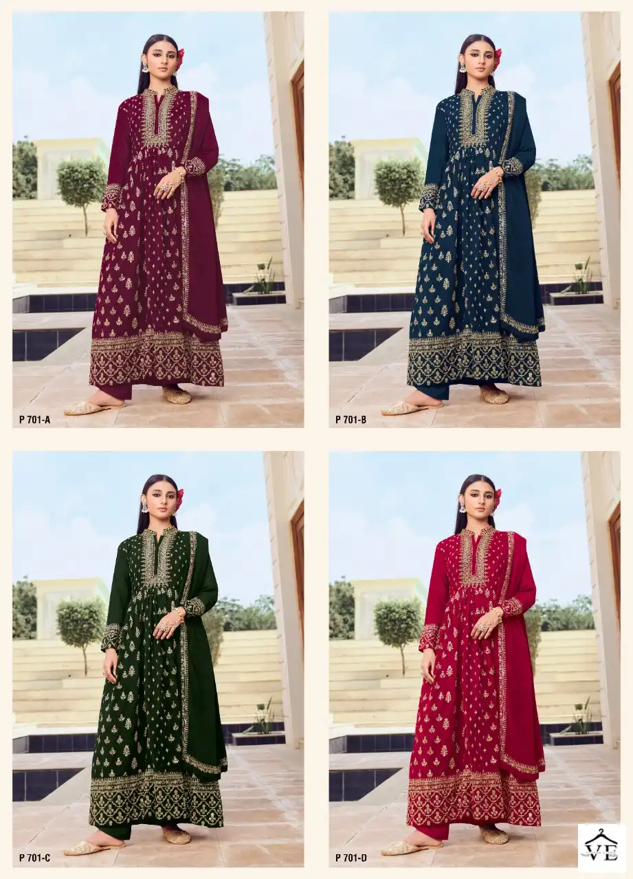 Lt Nitya Suits Georgette Wholesale Designer Readymade Salwar Suit Catalog — Wholesale Salwar Suits, MPA wholesale from Surat — view 5
