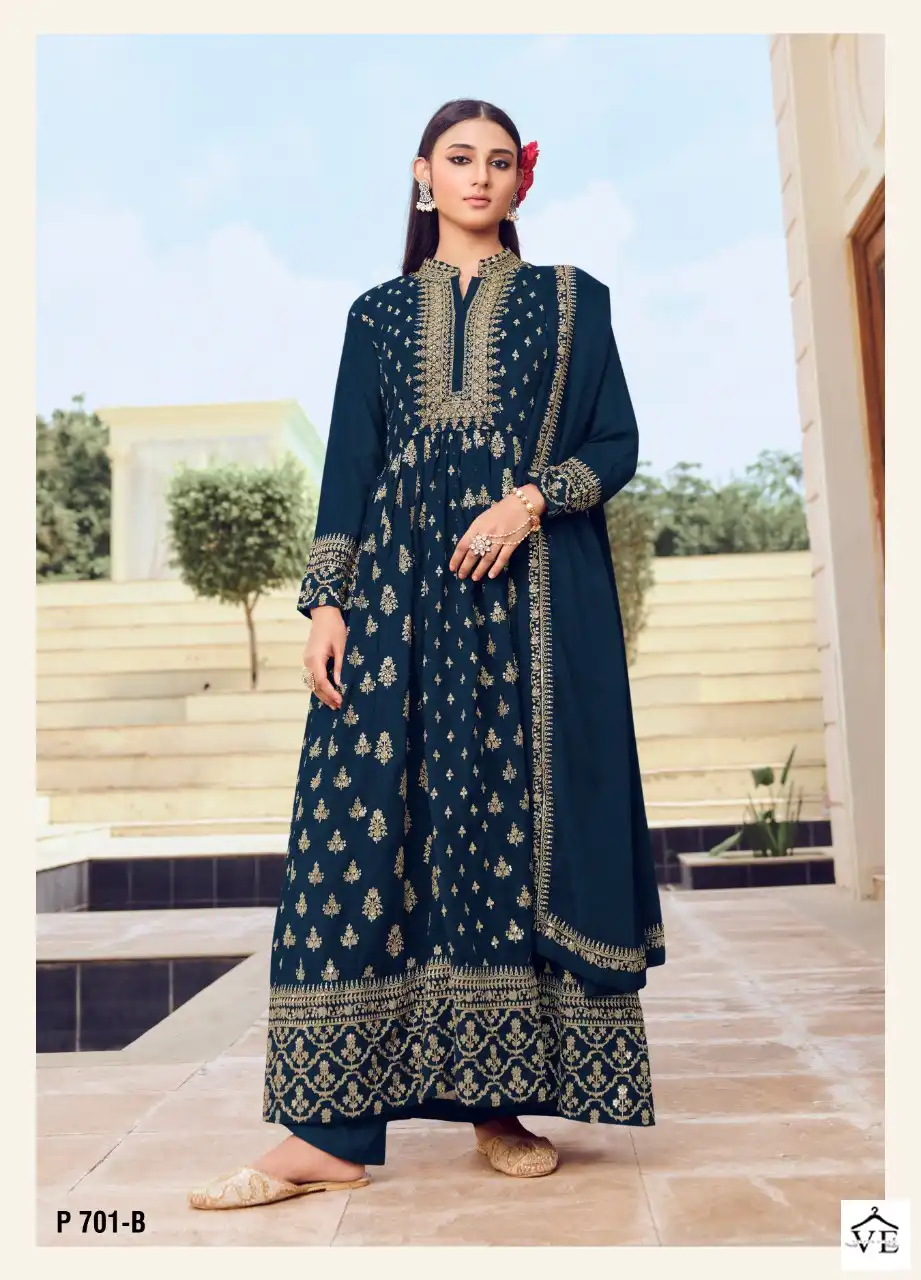 Lt Nitya Suits Georgette Wholesale Designer Readymade Salwar Suit Catalog — Wholesale Salwar Suits, MPA wholesale from Surat - Gallery Image 4