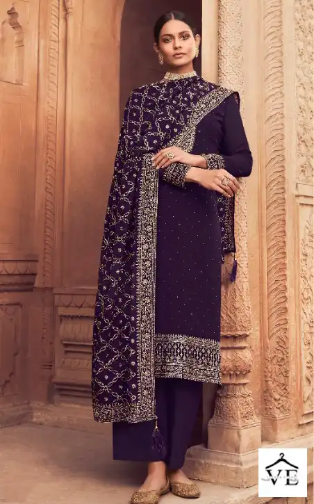 Vardan Ethnic Nitya Volume 185 Georgette Wholesale Designer Salwar Suit Catalog — Wholesale Salwar Suits, MPA wholesale from Surat - Gallery Image 3