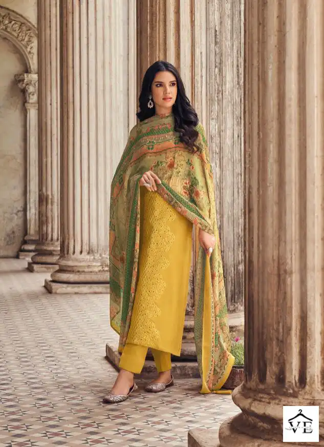 Vardan Ethnic Orabel Pure Matka Silk Wholesale Designer Salwar Suit Catalog — Wholesale Salwar Suits, MPA wholesale from Surat - Gallery Image 4
