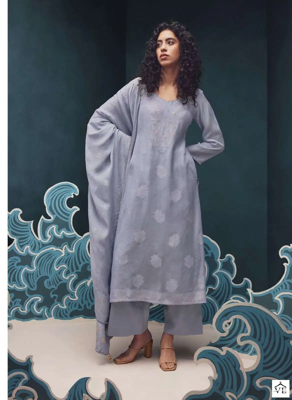 Ganga Orphic Premium Viscose Silk Wholesale Designer Salwar Suit Catalog — Wholesale Salwar Suits, MPA wholesale from Surat - Gallery Image 4