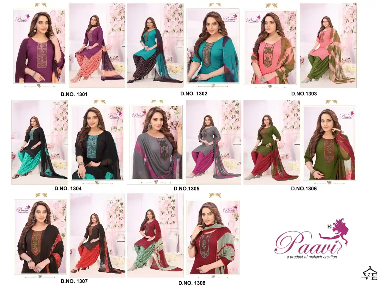 Paavi Opera 13 Heavy Rayon Wholesale Readymade Salwar Suit Catalog — Wholesale Salwar Suits, MPA wholesale from Surat — view 8