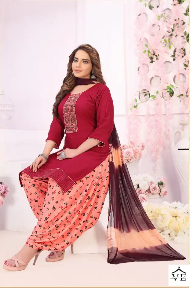 Paavi Opera 13 Heavy Rayon Wholesale Readymade Salwar Suit Catalog — Wholesale Salwar Suits, MPA wholesale from Surat - Gallery Image 4