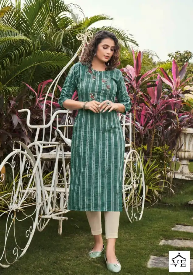 Kalaroop Optical Vol 3 Fancy Rayon Wholesale Kurtis Catalog — Wholesale Kurtis, MPA wholesale from Surat - Gallery Image 3