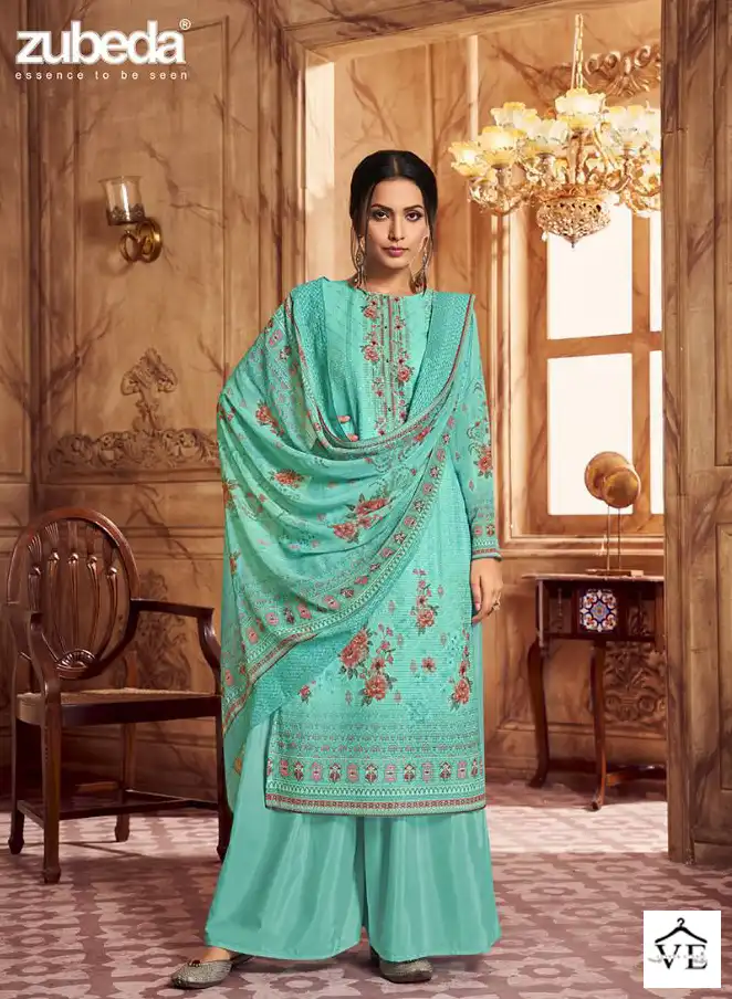 Zubeda Pakiza Georgette Wholesale Disegnersalwar Suit Catalog — Wholesale Salwar Suits, MPA wholesale from Surat - Gallery Image 3