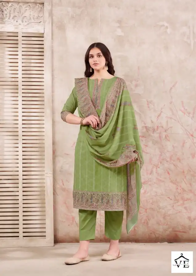 Rivaa Panghat Cotton Wholesale Designer Salwar Suit Catalog — Wholesale Salwar Suits, MPA wholesale from Surat - Gallery Image 3