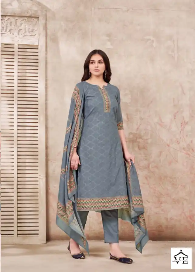 Rivaa Panghat Cotton Wholesale Designer Salwar Suit Catalog — Wholesale Salwar Suits, MPA wholesale from Surat - Gallery Image 5