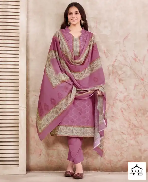 Rivaa Panghat Cotton Wholesale Designer Salwar Suit Catalog — Wholesale Salwar Suits, MPA wholesale from Surat — view 1