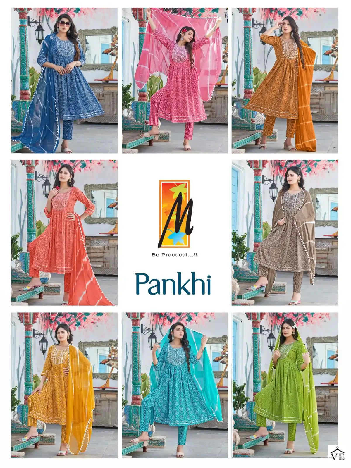 Vardan Ethnic Pankhi Rayon Bandhni Print Wholesale Readymade Salwar Suit Catalog — Wholesale Salwar Suits, MPA wholesale from Surat — view 9