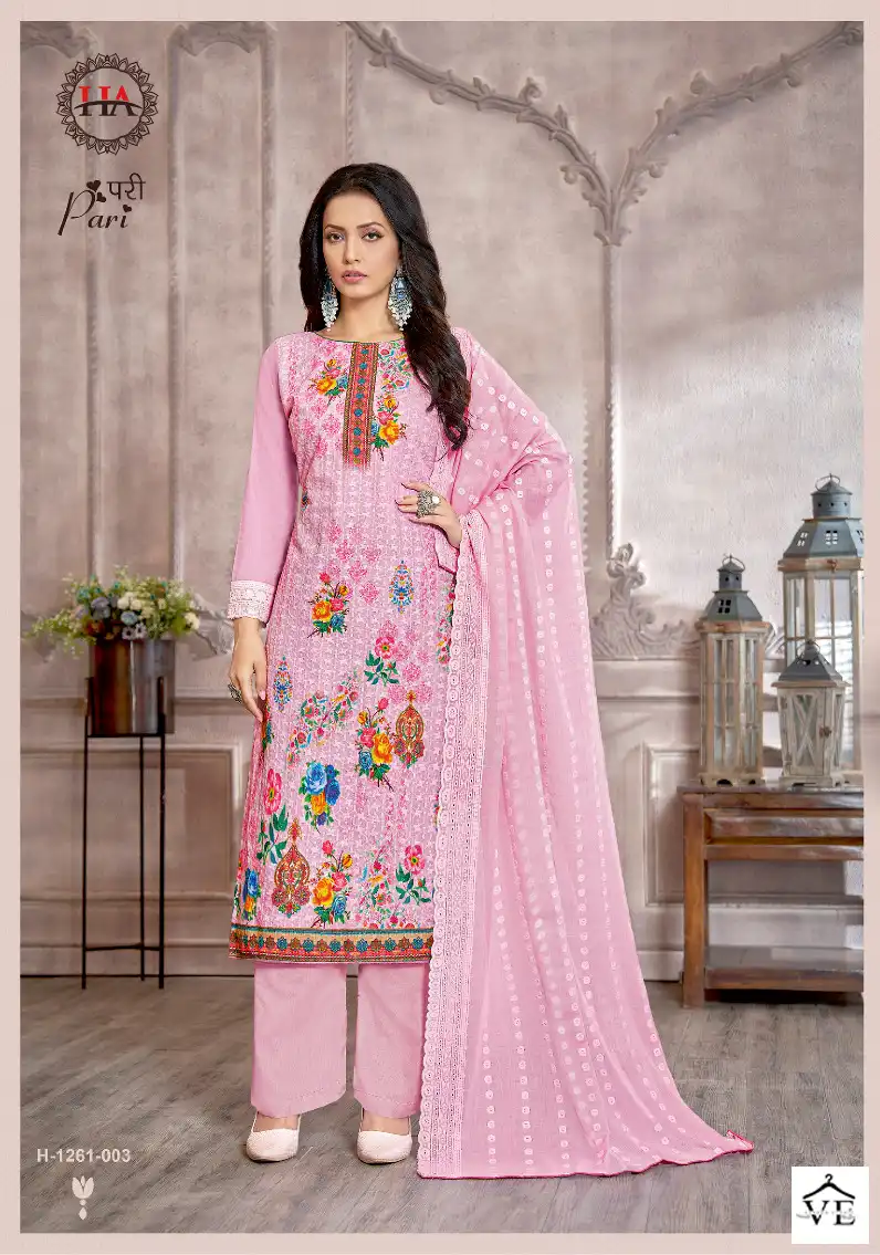 Harshit Fashion Pari Cotton Wholesale Salwar Suit Catalog — Wholesale Salwar Suits, MPA wholesale from Surat - Gallery Image 8