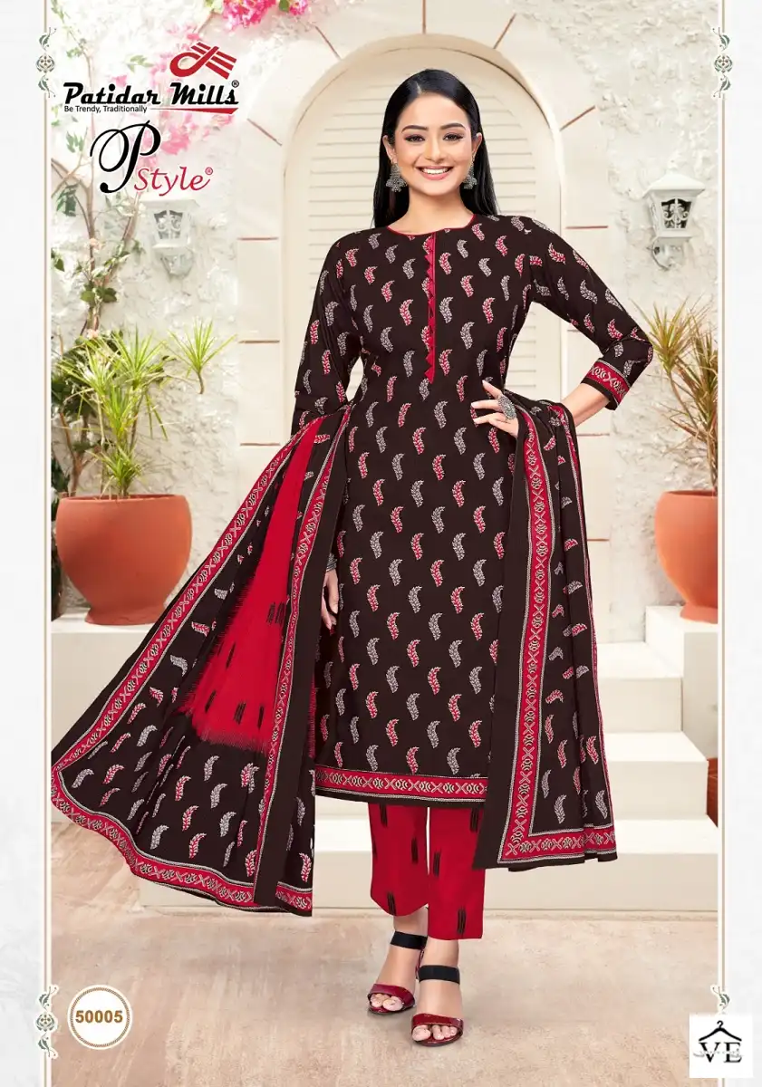 Vardan Ethnic Patidar P Style Vol 50 Cotton Wholesale Readymade Salwar Suit Catalog — Wholesale Salwar Suits, MPA wholesale from Surat - Gallery Image 10